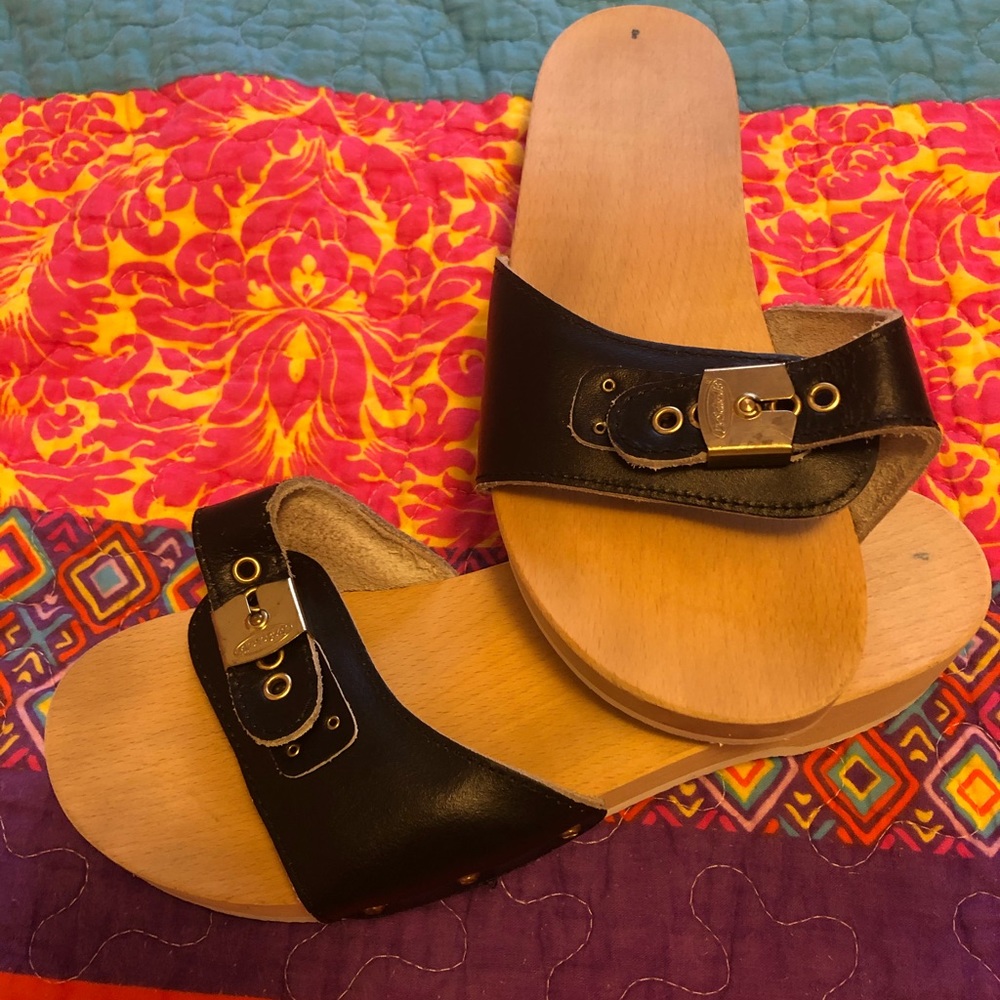 Dr Scholls Original Wooden Sandal